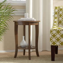 24 inch round on sale end table